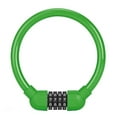 thumbnail image 2 of ZOURIH Bike Lock,Green Heavy Duty Anti theft Bike U Locks,Upgraded High Security 4 Digit Resettable Combination Password Bicycle U-Lock,Thicken Steel Shackle Locks for Electric Bike,Motorcycle,Green, 2 of 8