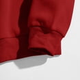 thumbnail image 6 of Arlun Women Solid Color Sweatshirt Long Sleeve Crewneck Pullovers Relaxed Fit Soft Comfy Hoodless 2025 Spring Fall Basic Casual Tops 2-Red M, 6 of 6