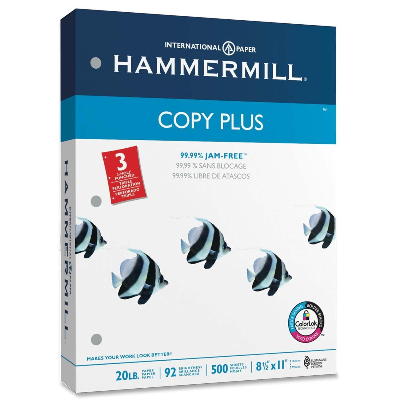 Hammermill Punched Copy Plus Multipurpose Paper
