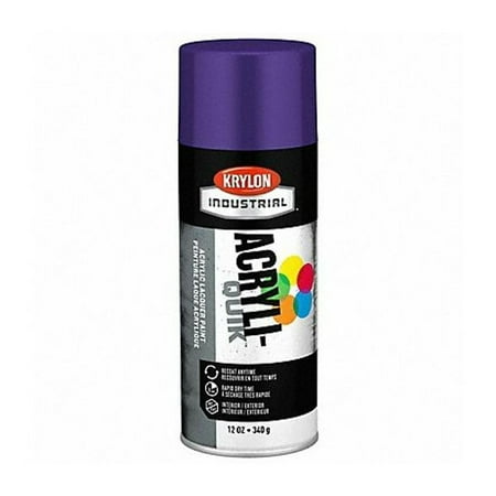 Krylon Industrial Spray Paint,Saftey Purple,Gloss K01913A07