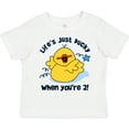 thumbnail image 3 of Inktastic Life's Ducky 2nd Birthday Boys or Girls Toddler T-Shirt, 3 of 5