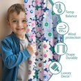 thumbnail image 3 of Blackout Kids Curtains,Boho Bohemia Pioneer Flower Childrens Insulated Curtains Set Of 2,Bedroom Essentials,Toddler Room Decor 42"x63"(106x160cm), 3 of 4