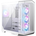 thumbnail image 1 of Gabinete Gamer MSI MAG PANO 100R PZ WHITE ATX Media Torre 4 Fan Cristal Templado USB-C ARGB, 1 of 6