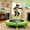 green, variant on 36 Inch Indoor & Outdoor Mini Trampoline for Kids - Toddler Trampoline with foam-covered Handlebar, Safe Pad & Heavy‑Duty Steel Frame, Perfect Gift for Boys Girls, Pink Blue Green Available