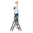 thumbnail image 2 of Dapmiu One-Click Fold Step Ladder, Wide Anti-Slip Pedal & Triangle Structure, Easy Storage 3ft, 2 of 6