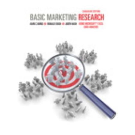 Pre-Owned Basic Marketing Research Using Microsoft Excel Data Analysis - Canadian Edition (Paperback) 0135063841 9780135063842