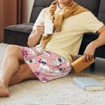 thumbnail image 5 of Pofeuu Bulldog Print Men's Soft Woven Elastic Waistband Sleep Pajama Short-XX-Large, 5 of 6