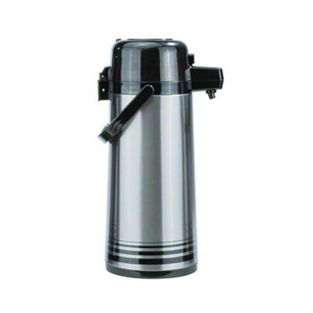 - Update International (NPD-25-BK/SF) 2.5 L Stainless Steel Button-Top Air Pot