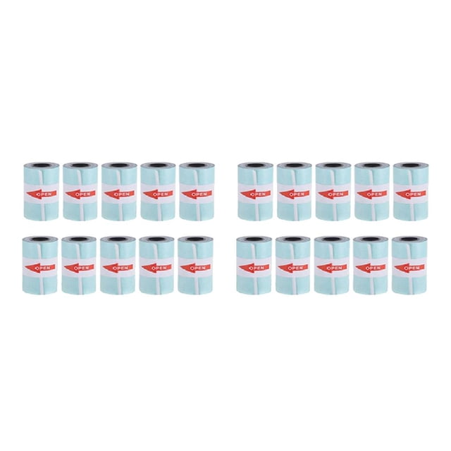 Methold Rollos de papel térmico de 10 piezas, impresión resistente a los arañazos, caja registradora, precio de tarjeta de crédito, Type1 NO1