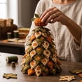 thumbnail image 4 of DIY Halloween Quilted Fabric Tree Kit - 3D Layered Fabric Tree Quilting Sewing Art Craft kit - Handmade Halloween Holiday Tree for Home Decor, 4 of 7