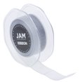thumbnail image 4 of JAM Paper Sheer Ribbon, 7/8 in x 25 Yards, Silver, 1 per Pack, 4 of 5