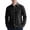 A-Black94, variant on JAJAHO Mens Dress Shirts Textured Linen Long Sleeve Business Casual Button Down Collared Shirt Formal Wedding Wear Classic Tops