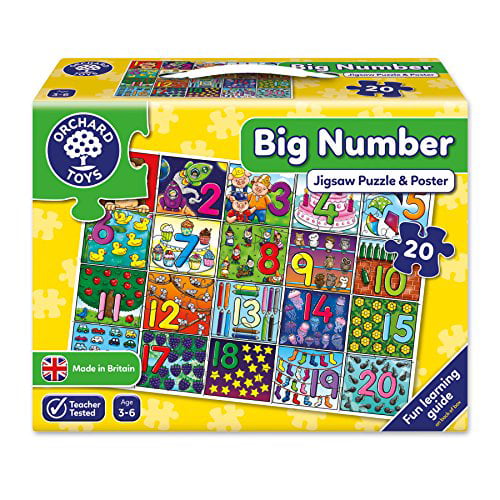 PUZZLE TIME 24 piece CHILDREN'S BOARD PUZZLE TOYS TOYS TOYS NEW 