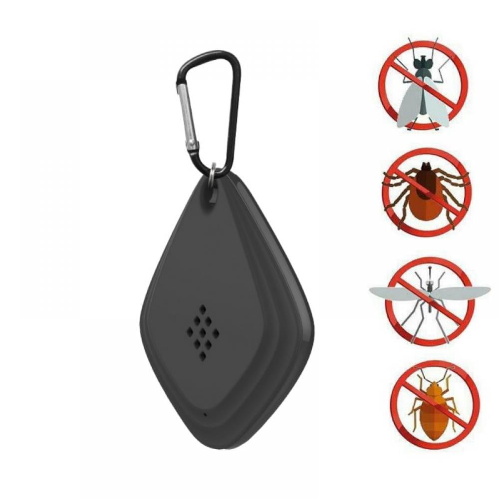 Outdoor Portable Electronic Ultrasonic Solar USB Insect Mosquito Repeller Killer 