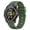 AW02 - Black Case, Black Screen, Green Stripe, variant on Digital Sports Watch with Stopwatch, Alarm & Countdown, Dual Time Zone, Waterproof Ultra-Thin Wristwatch, Unisex Gift