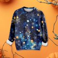 thumbnail image 1 of Chandails de Noël pour Femmes 2025 Col Rond Hiver Mignons Pulls, 1 of 6
