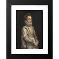 thumbnail image 2 of Federico Barocci 18x24 Black Modern Framed Museum Art Print Titled - Portrait of a Young Lady, 2 of 5