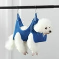 thumbnail image 3 of KYAIGUO Dog Grooming Hammock Harness for Dogs and Cats Relaxing Pet Restraints and Small Animal Leash Helps with Nail Trimming, 3 of 7