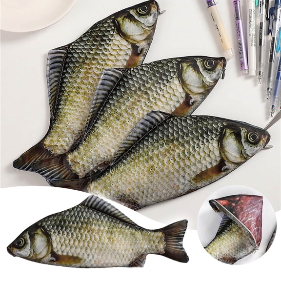 Leatfisat Simulation Fish Plush Toy/Toypillow/Stuffed Animal Toy, Used For Home Decoration Gifts, Toy Pillow (11.4 Inches / 29 Cm)