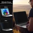 thumbnail image 3 of ouhos Magnetic Privacy Screen for MacBook Pro 13 Inch (2016, 2017, 2018, 2019, 2020, 2021, 2022, M1, M2) Removable Laptop Privacy Filter Shield and Protector, 3 of 7
