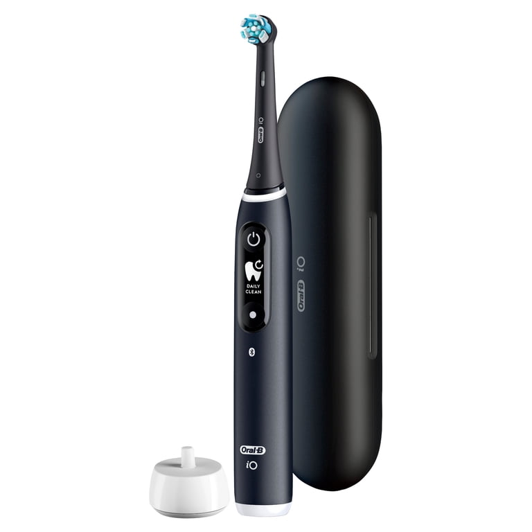Oral-B iO Series 6 Electronic Powered Toothbrush, Black Lava, with