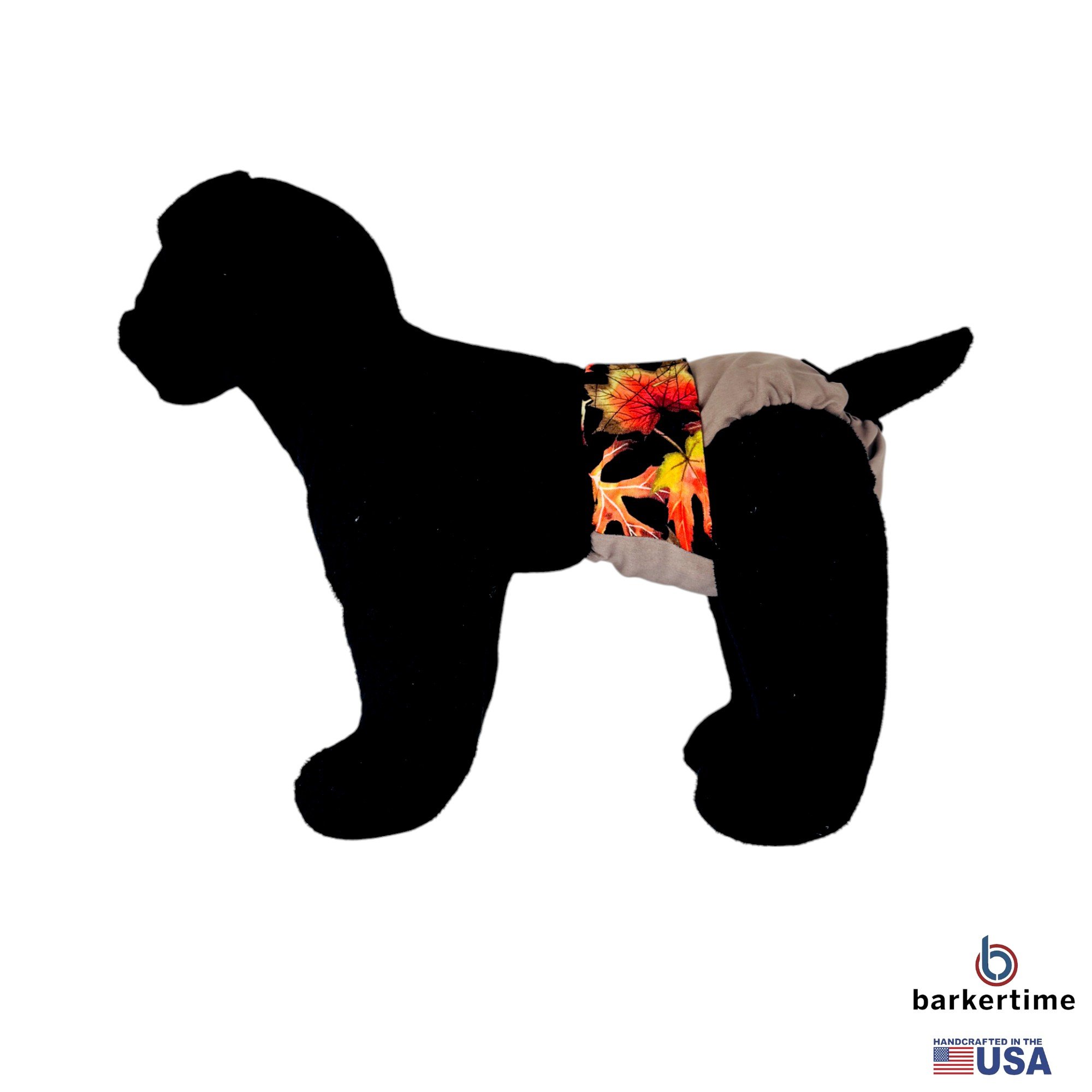 Barkertime Autumn Leaf Whispers Dog Diaper