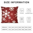 thumbnail image 5 of ARISTURING  Christmas Decorations Pillow Covers Farmhouse Pillow Covers Holiday Rustic Pillow Case for Sofa Couch Christmas Decor Throw Pillow Covers, 5 of 5