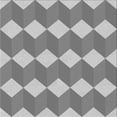 thumbnail image 1 of Ahgly Company Indoor Square Patterned Silver Gray Area Rugs, 5' Square, 1 of 6