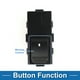 thumbnail image 3 of Interruptor de ventana eléctrica Unique Bargains para Cadillac Escalade ESV EXT No.22895547 Interruptor de control de ventana ABS negro lado del pasajero, 3 of 7