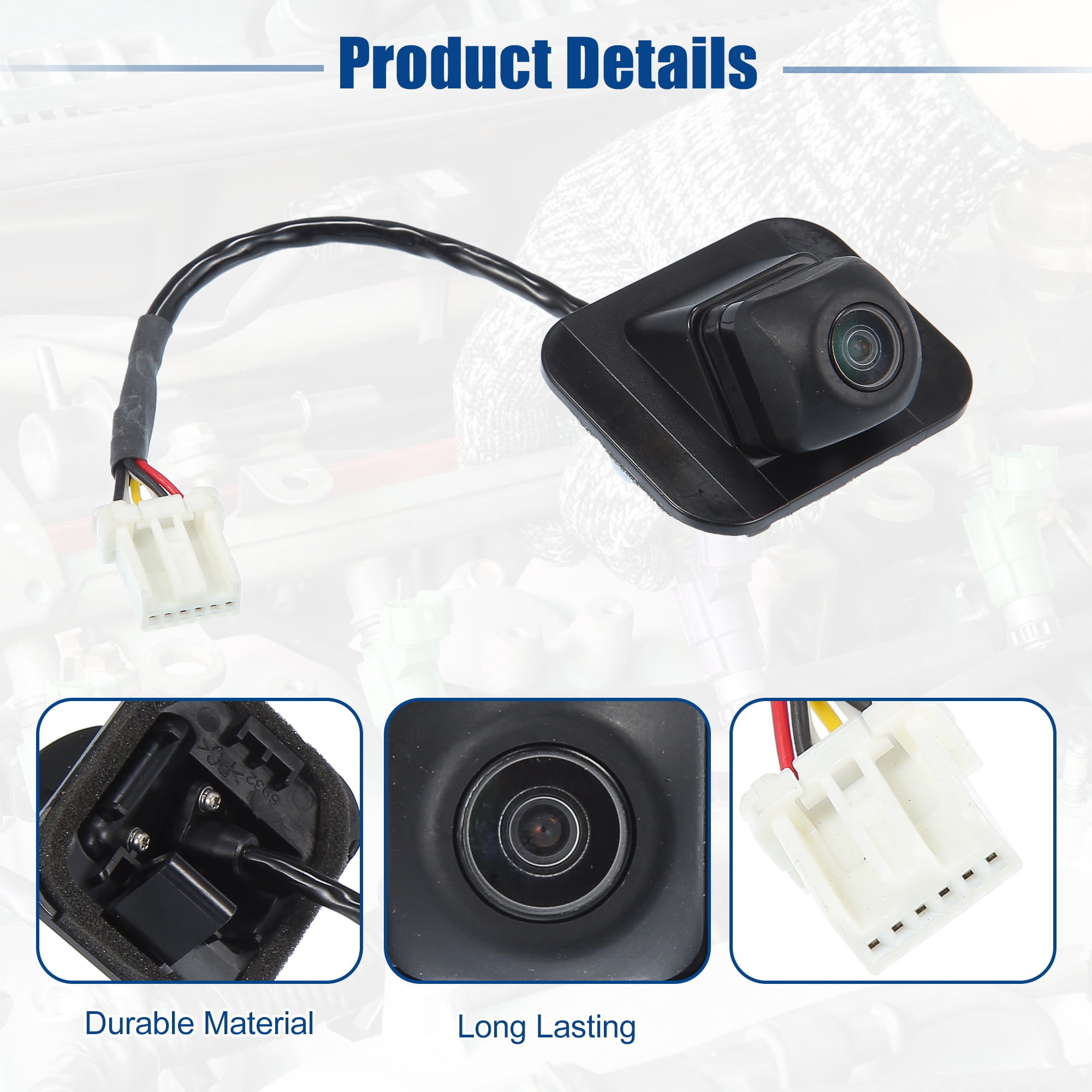 Unique Bargains Rear View Back Up Camera Fit for Honda Civic 2013 2014 2015