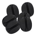 thumbnail image 2 of 6x caña de pescar bola fija Clips para caña de pescar tubo de pesca elástico conectores caña Negro, 2 of 8