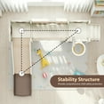 thumbnail image 3 of Pirecart 10-in-1 Kids Slide, Indoor Outdoor Toddler Slide Playground with Drawing Board, Basketball Hoop, Tunnel & Storage for Playroom, Kindergarten, Backyard, Gift for Children Age 3+, Creamy Beige, 3 of 9
