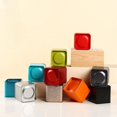 thumbnail image 3 of YUANOU Mini Portable Solid Color Square Tin Box Tea Sealed Jar Boxes Jewelry Candy Small Storage Can Coin Earring Headphones Gift Case(Gold), 3 of 4