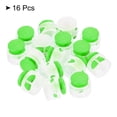 thumbnail image 3 of Uxcell 0.7" Dia Cord Locks Round Double Hole Stopper Cord Fastener Green 16 Pack, 3 of 5