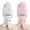 White+Pink, variant on Large Microfiber Hair Towel for Women,Super Soft Anti Frizz & Quick Dry for Curly Hair,Ultra Absorbent Hair Wrap Towels for Long,Thick,Wet Hair 24x42 Inches