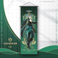 thumbnail image 4 of Genshin Impact Wanderer Tarot Poster Cosplay Anime Genshin Xiao Raiden Shogun Kazuha Zhongli Scroll Canvas Hanger Gifts, 4 of 5