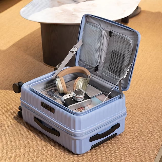 KLQDZMS-Bolsa de viaje para equipaje, caja de embarque para PC de 20 "y 24", 28 pulgadas, cubierta de carrito de gran capacidad, caja con contraseña y cremallera, Maleta rodante