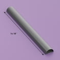 thumbnail image 2 of D-Line Gray Half Round TV Cord Cover, 2x1in, 18in Length, 2 of 7