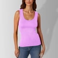 thumbnail image 3 of Tank Tops for Women Workout Quality Solid Color Summer Tank Tops Spaghetti Strap Breathable Round Neck Sleeveless Shirts Camisole Vest Flowy Tops Clothes Spring Outfits 2026, 3 of 5