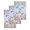 Blue Pink, variant on Blue Pink Flowers Kitchen Dish Towels for Drying Dishes Set of 2, Spring Floral Butterfly Elegant Pastoral Waffle Weave Microfiber Hand Tea Bathroom Towels Quick Dry & Absorbent Towel 12x12