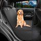 thumbnail image 1 of Fundas para asientos de coche para perros, Funda impermeable para asiento de coche para perros antiarañazos con cinturón para coche/furgoneta/SUV/vagón, 147x137 cm RV, 1 of 5