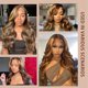 thumbnail image 5 of Peluca de encaje en la parte delantera Agairl Highlight, cabello humano degradado, 60 cm, 5 of 7