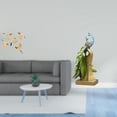 thumbnail image 2 of Adorno Colgante De Pared De Pájaro De Madera Y Estatua De Pavo Real, Escultura De Animal, Coleccionable Decorativo Para Oficina, Dormitorio, Escritorio, Mesa, Centro De Mesa, Regalo De, 2 of 8