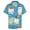 White3, variant on Cute Cat Mens Hawaiian Shirts Funny Cat Print Short Sleeve Aloha Beach Shirt Summer Button Down Shirt