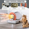 thumbnail image 4 of Self-Cleaning Cat Litter Box,Automatic Cat Litter Box for Multiple Cats,APP Odor Control , 65L Large Capacity,Safety protection Smart Litter Box, 4 of 7