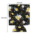 thumbnail image 3 of Can Cooler Sleeves 2 PCS Summer Cans Cooler Sleeve Vintage Flower Beer Can Coolies for Kitchen Christmas Halloween (3.9In X4.9 In), 3 of 3
