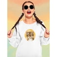 thumbnail image 2 of Ugly Cat Sweatshirt Women -Kayomi Harai Designs, Female 3X-Large, 2 of 4