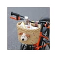 thumbnail image 4 of Cotton Rope Kids Mountain Bike Basket With Detachable for Childrens Bicycle Storage and Outdoor Cycling Accessories, 4 of 11
