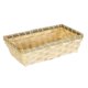 thumbnail image 5 of Cesta de servicio de alimentos Cesta de almacenamiento de bambú, Cesta de pan tejida para bocadillos, Cesta de fruta tejida para encimeras Estantes de 26cmx16cmx7.5cm Soledad Cesta de almacenamiento, 5 of 10