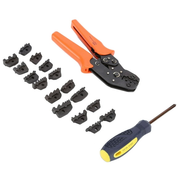 Pinces à Griffer Terminal, Kit d'Outils de Griffer Manche PC Mâchoires en Acier à Haute Teneur en Carbone Remplaçables avec Tournevis pour Coupe de Fils